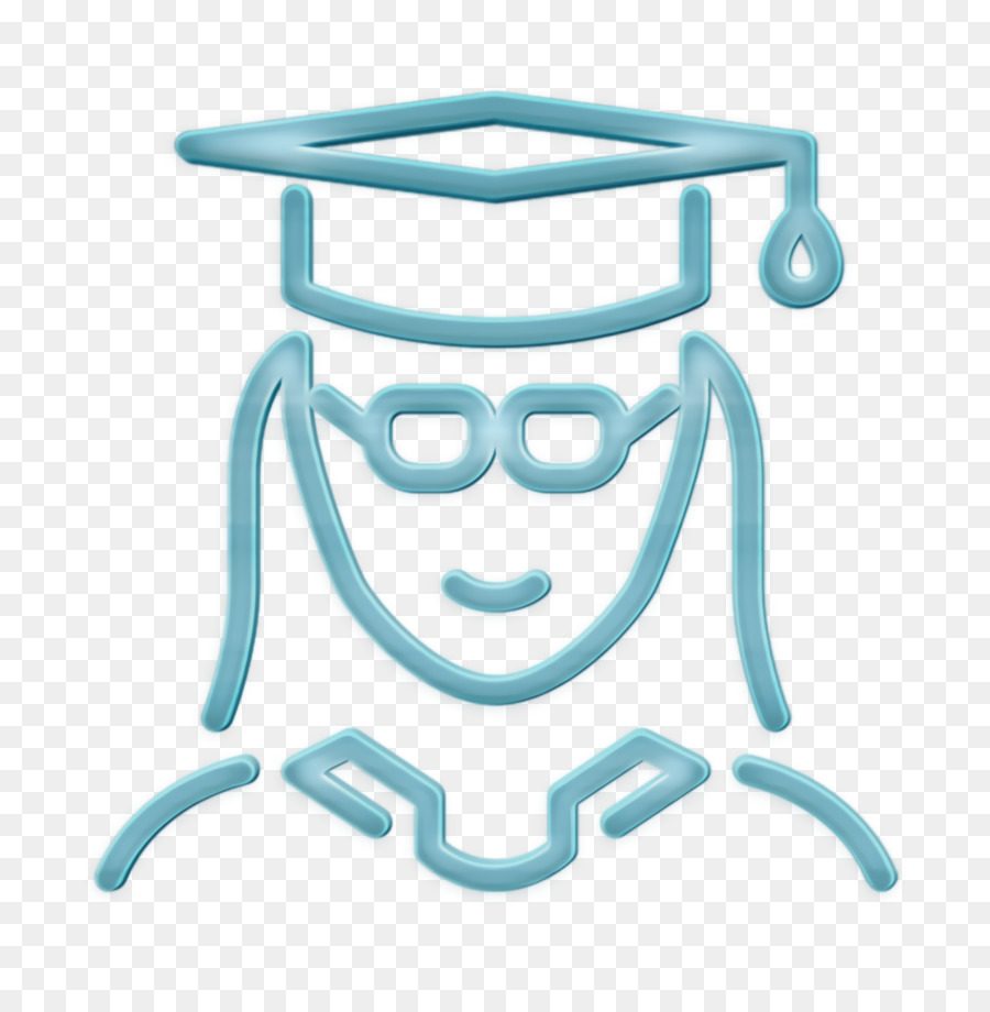 avatar icon education icon female icon