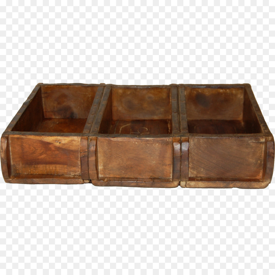 brown box tray rectangle wood