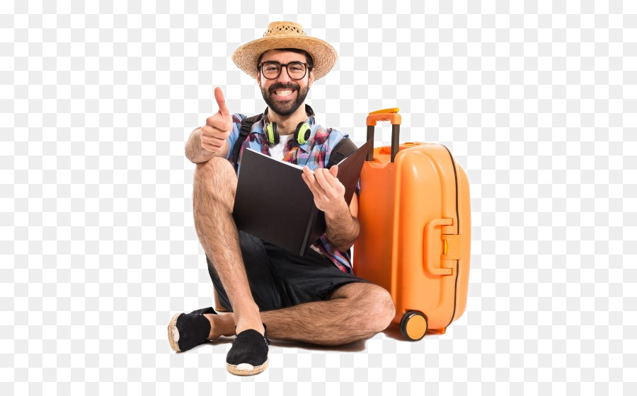suitcase thumb hand luggage baggage