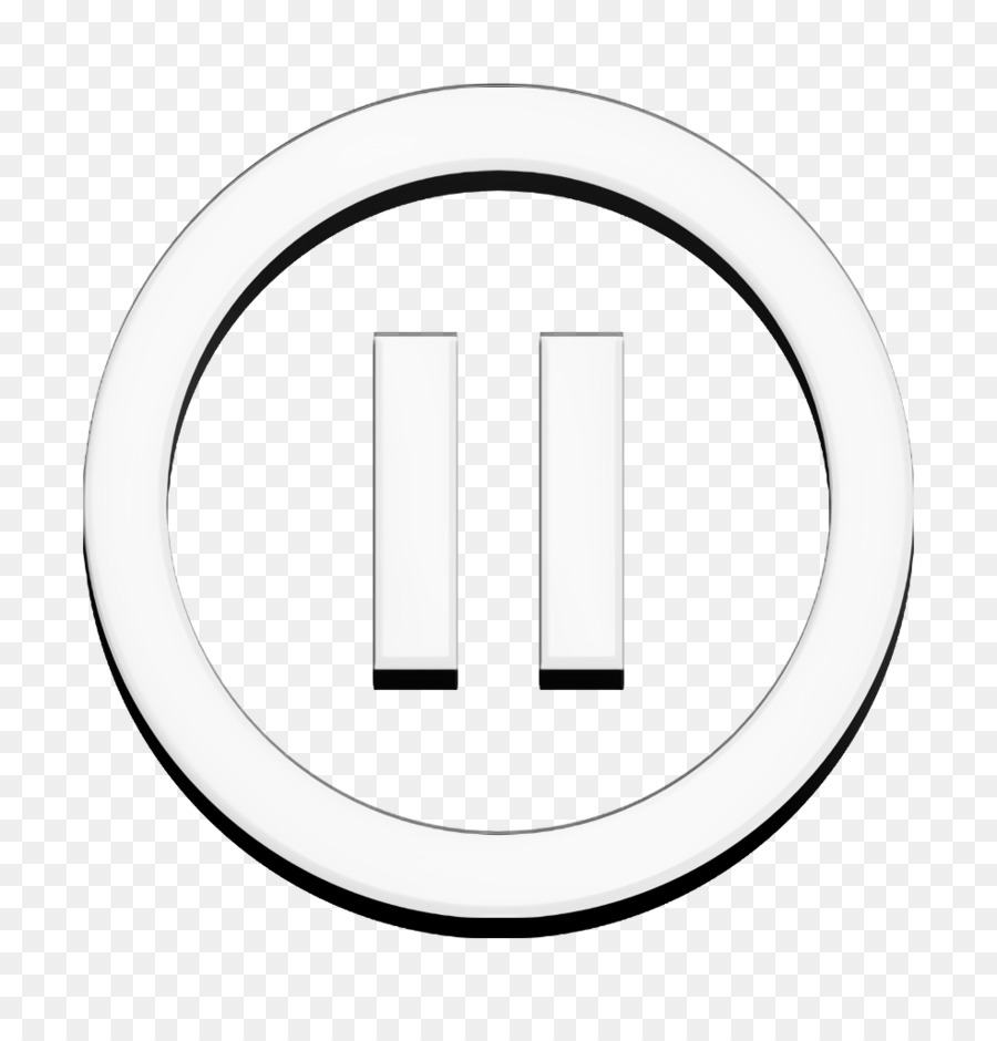 Kreissymbol Pause-Symbol - 