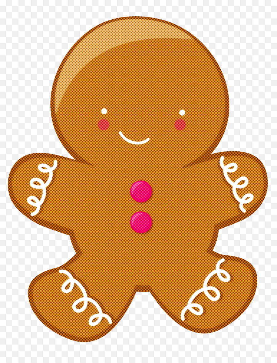 gingerbread cartoon sticker