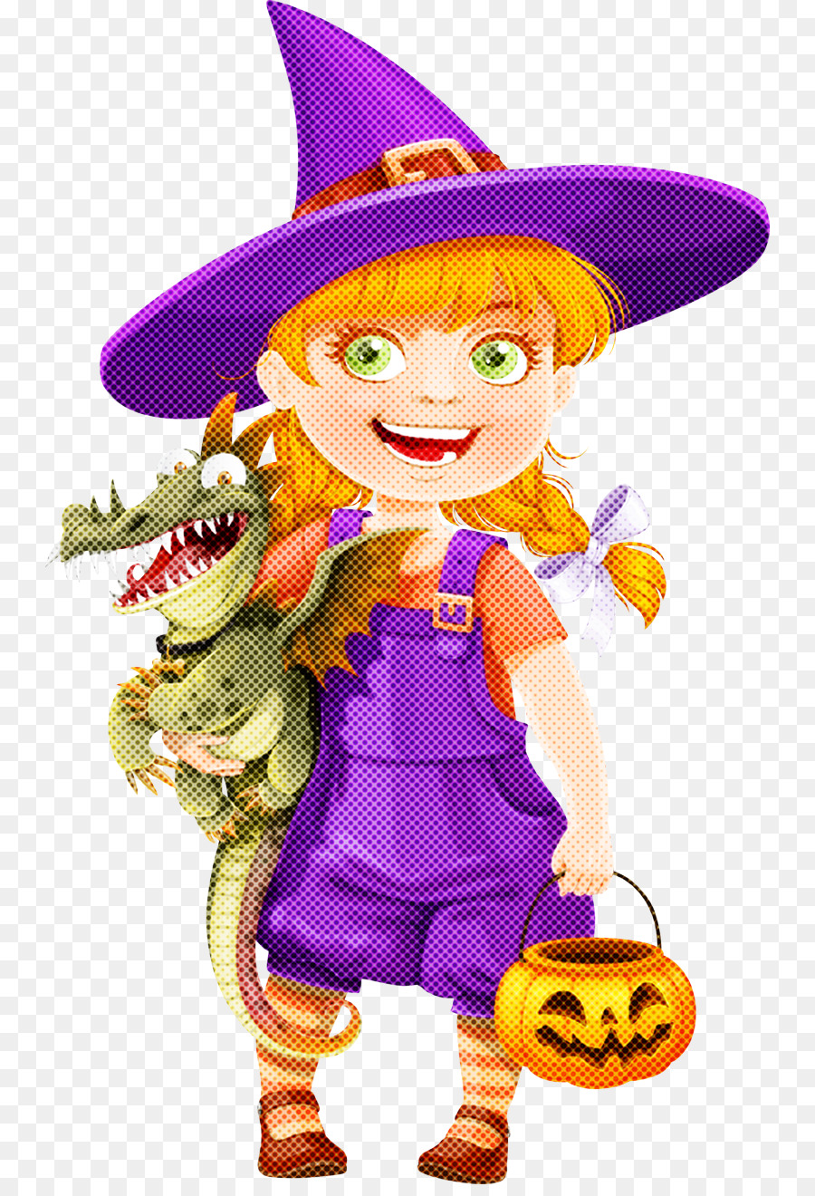 Cartoon sorriso Jester Witch Hat Costume - 