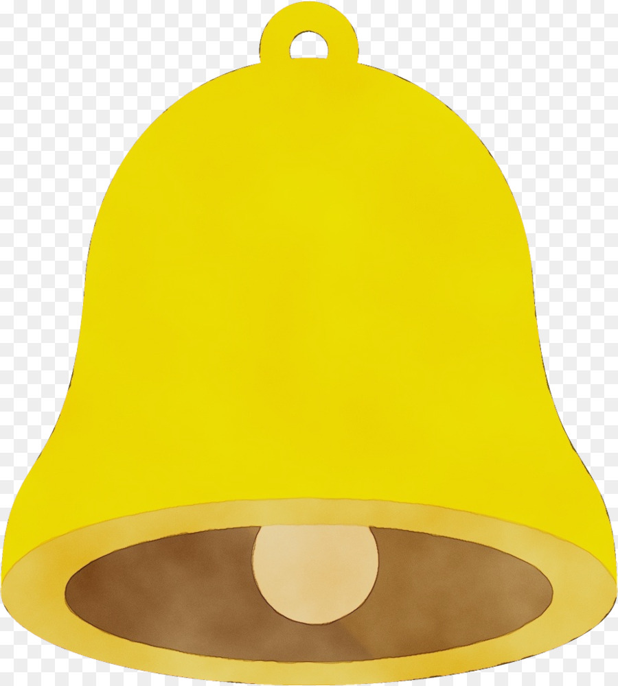 Gelbe Glockenbeleuchtung Lampenschirmdecke - 