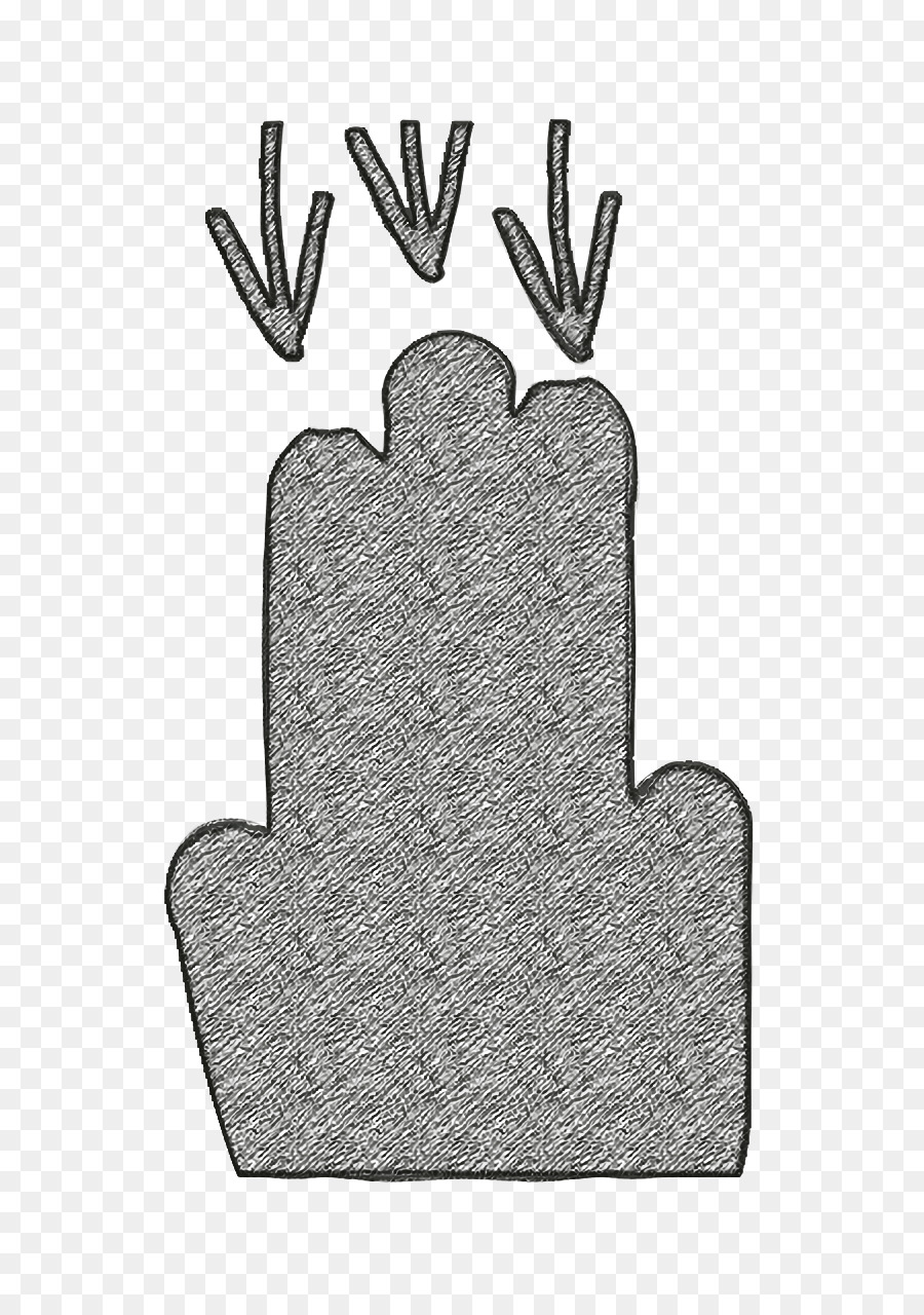 nach unten Symbol Finger Symbol Geste Symbol - 
