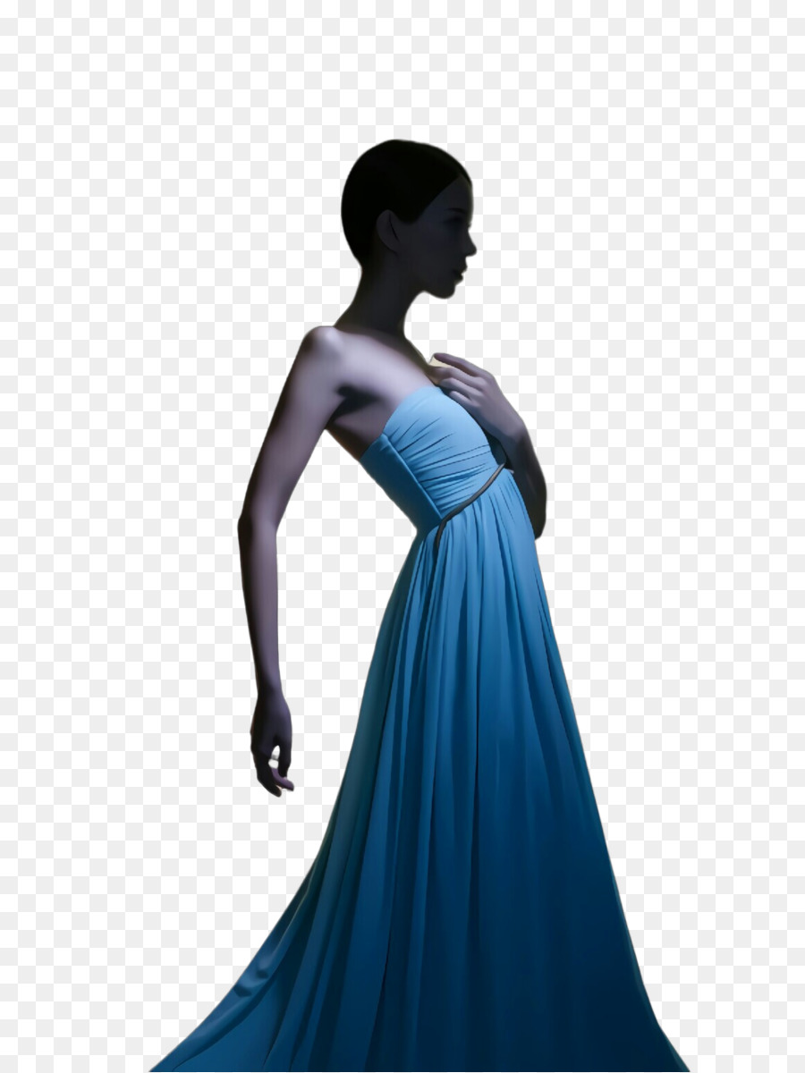 blue dress gown clothing turquoise