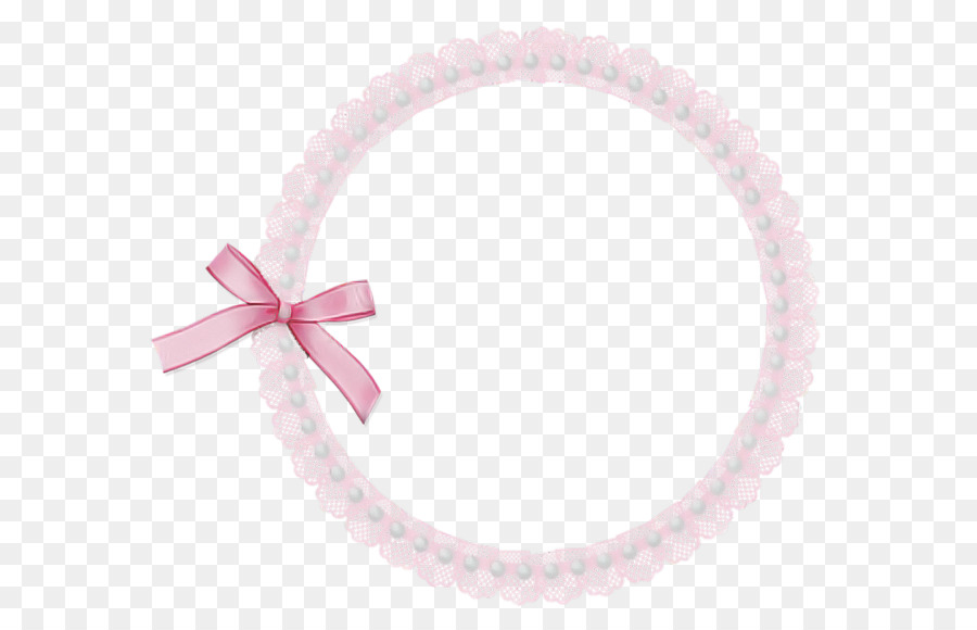 cravatta per capelli con accessorio per capelli braccialetto rosa - 