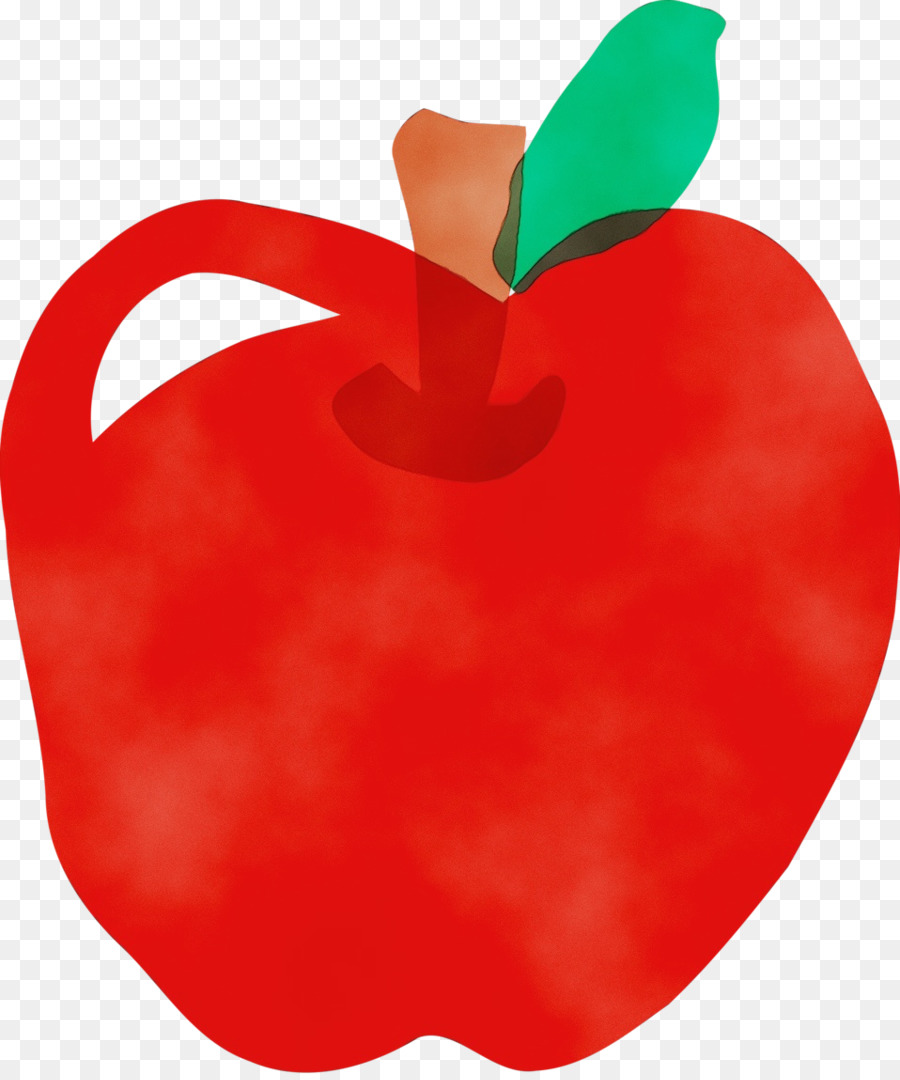 Apfel rote Frucht Pflanzennahrung - 