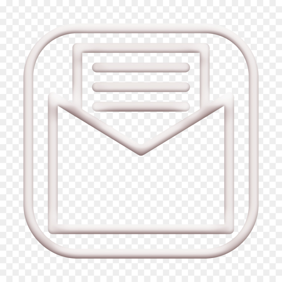 Icona del messaggio dell'icona di posta - 
