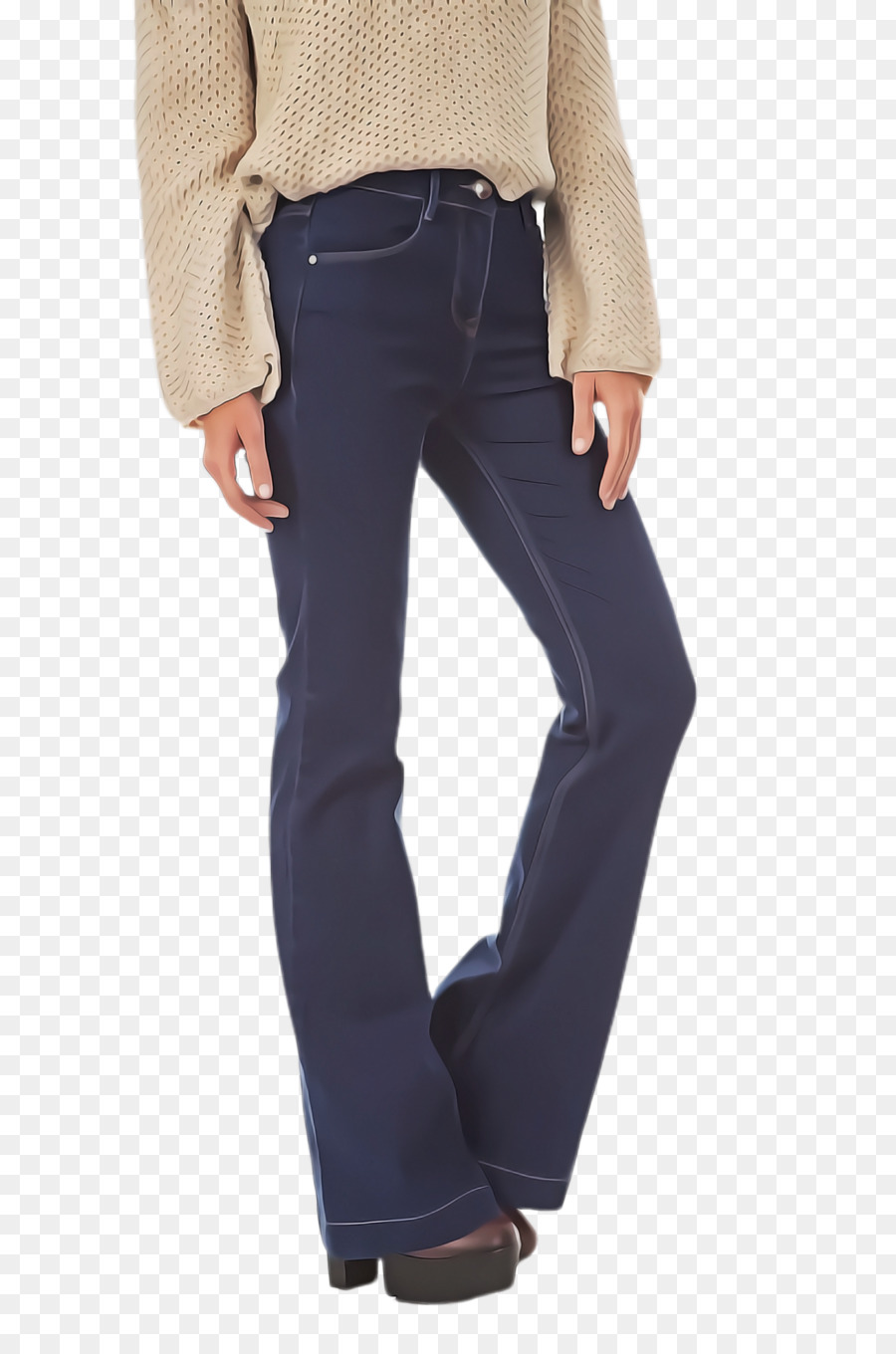 abbigliamento jeans tasca dei pantaloni in denim - 