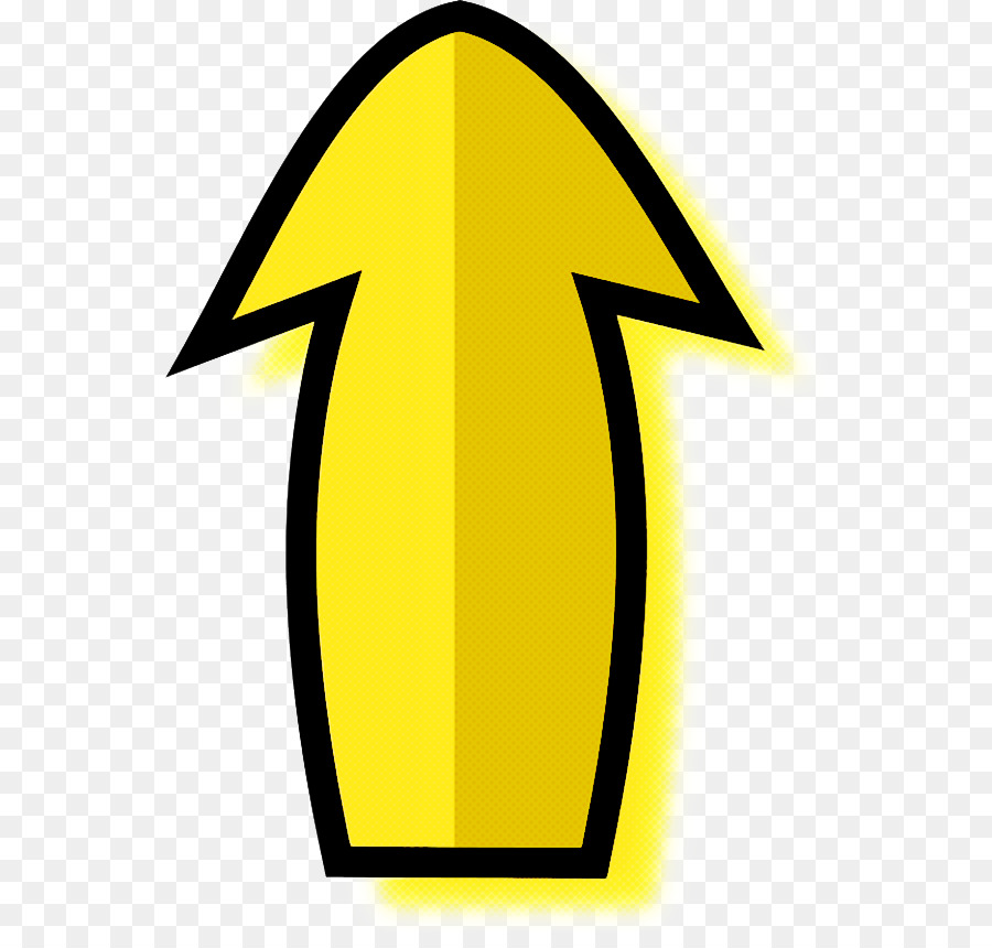 tavola da surf simbolo giallo - 
