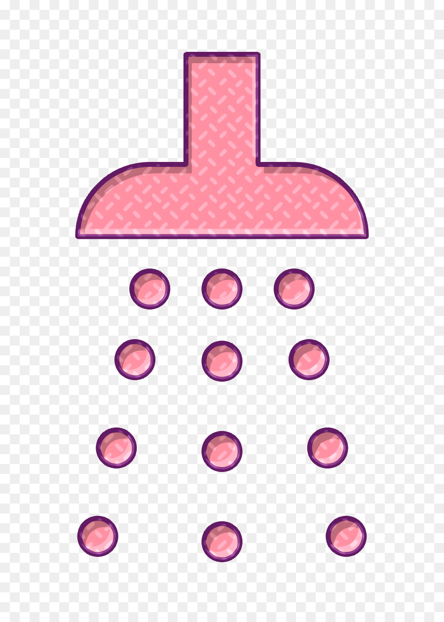 Zimmersymbol-Dusche-Symbol - 