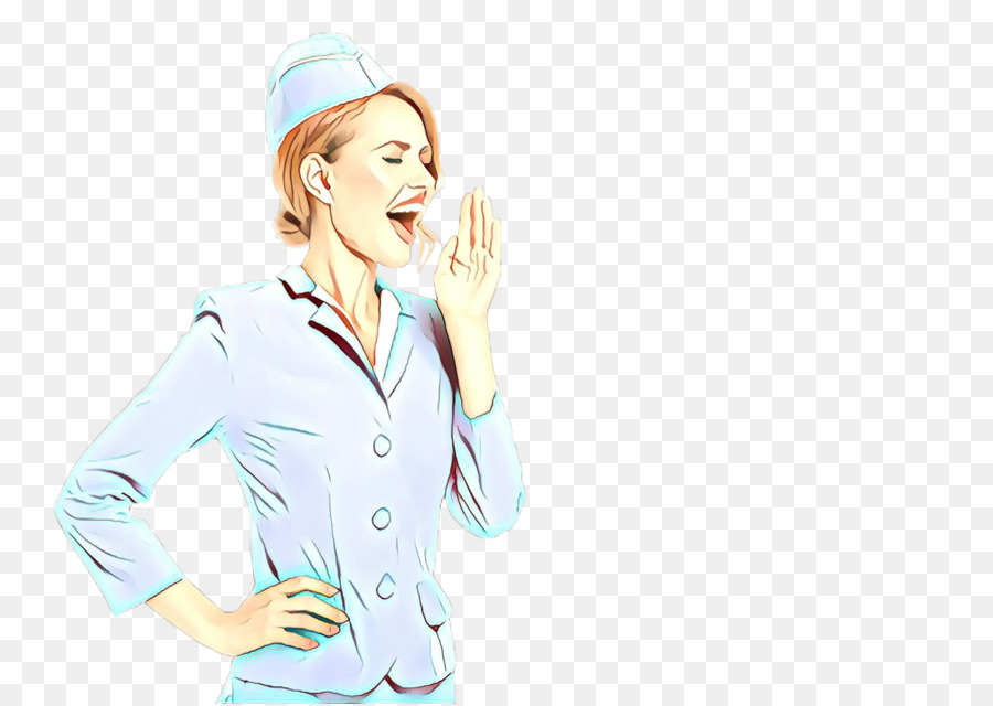 health care provider uniform service nurse gesture