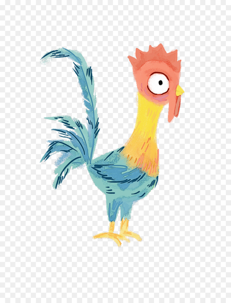 chicken rooster bird cartoon beak