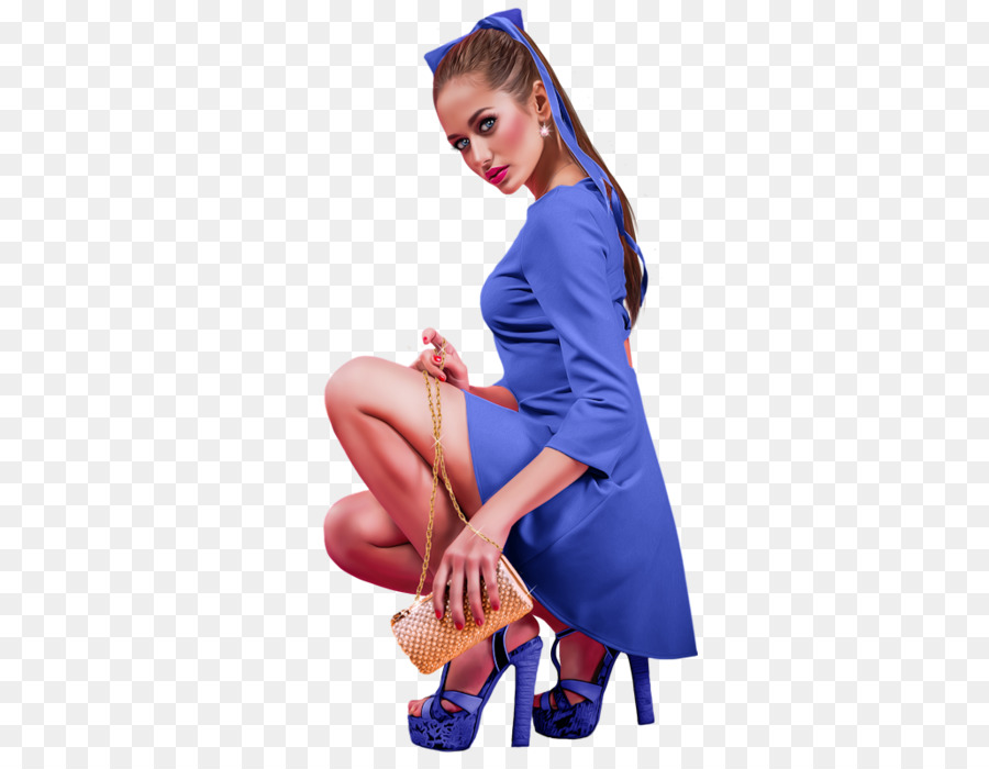 Abbigliamento Blu Electric Blue Costume Uniform - xenia tchoumitcheva immagini png