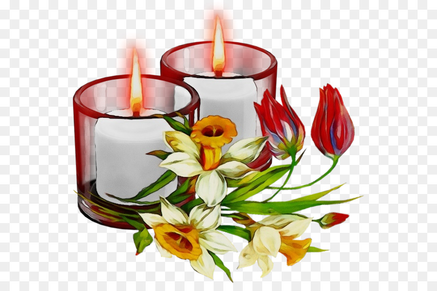 Kerze Blume Beleuchtung Pflanze Kerzenhalter - 