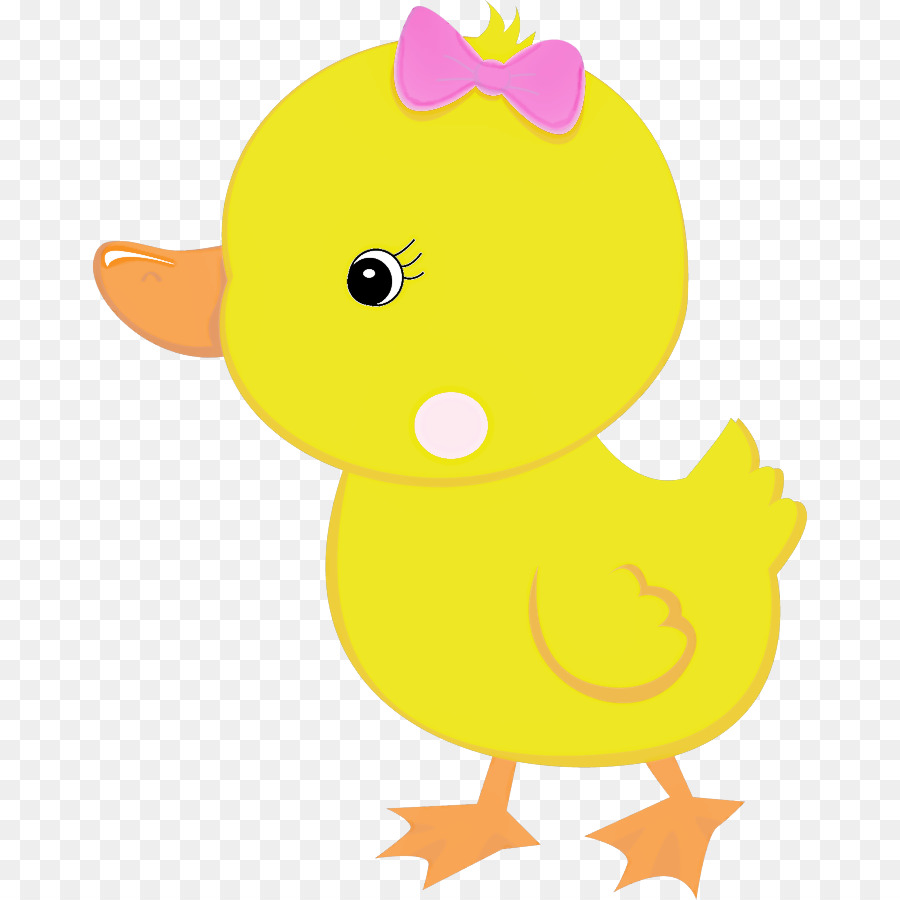 gelbe Ente Cartoon Enten, Gänse und Schwäne Vogel - 