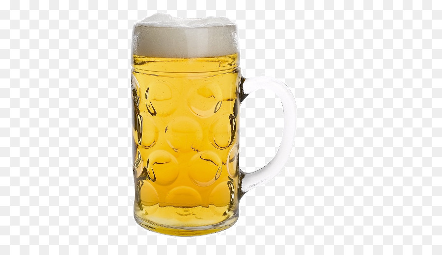 Tazza da drinkware giallo Birra vetro birra Stein - Germania Birra schiuma
