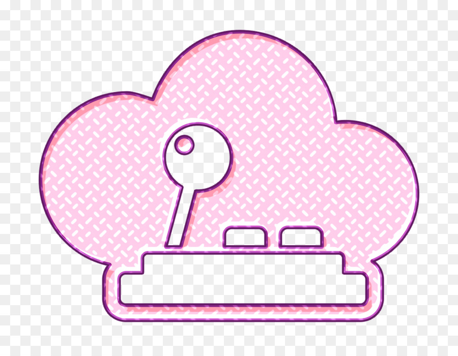 icona di nuvola icona di cloud computing icona intrattenimento - 