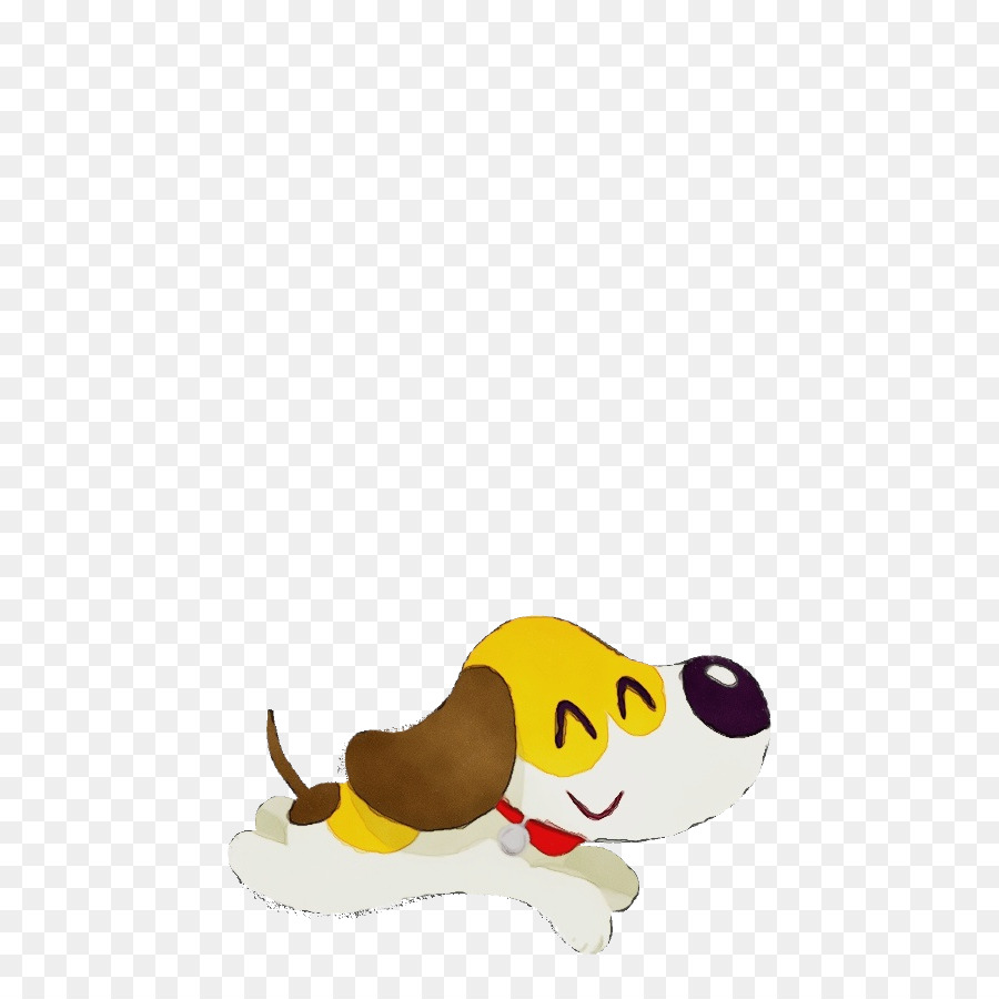 cartoon nose yellow puppy snout