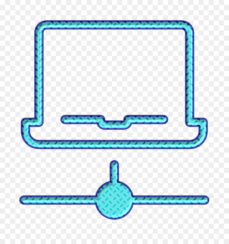 Icona del computer portatile Icona di affari Set - 