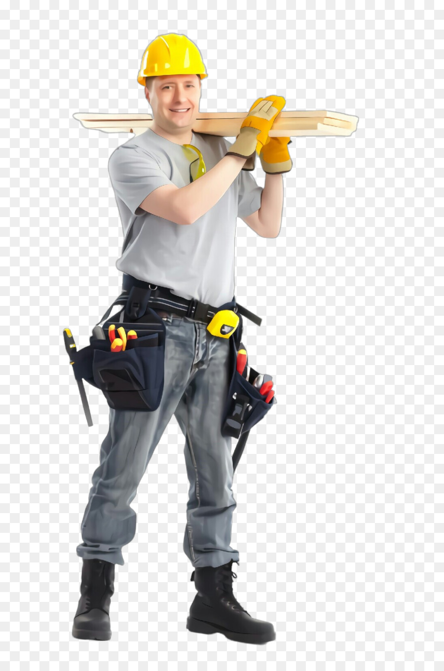 construction worker handyman engineer blue-collar worker workwear