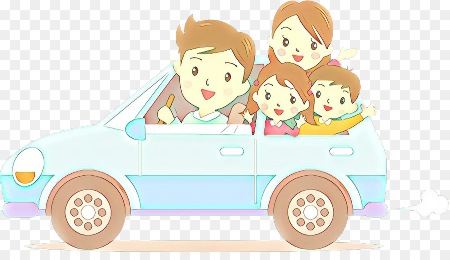 animazione del bambino veicolo di trasporto dei cartoni animati - 