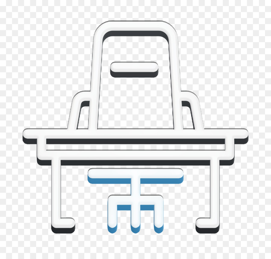 Icona di arredamento e icona della famiglia Business Seo icona icona scrivania - 