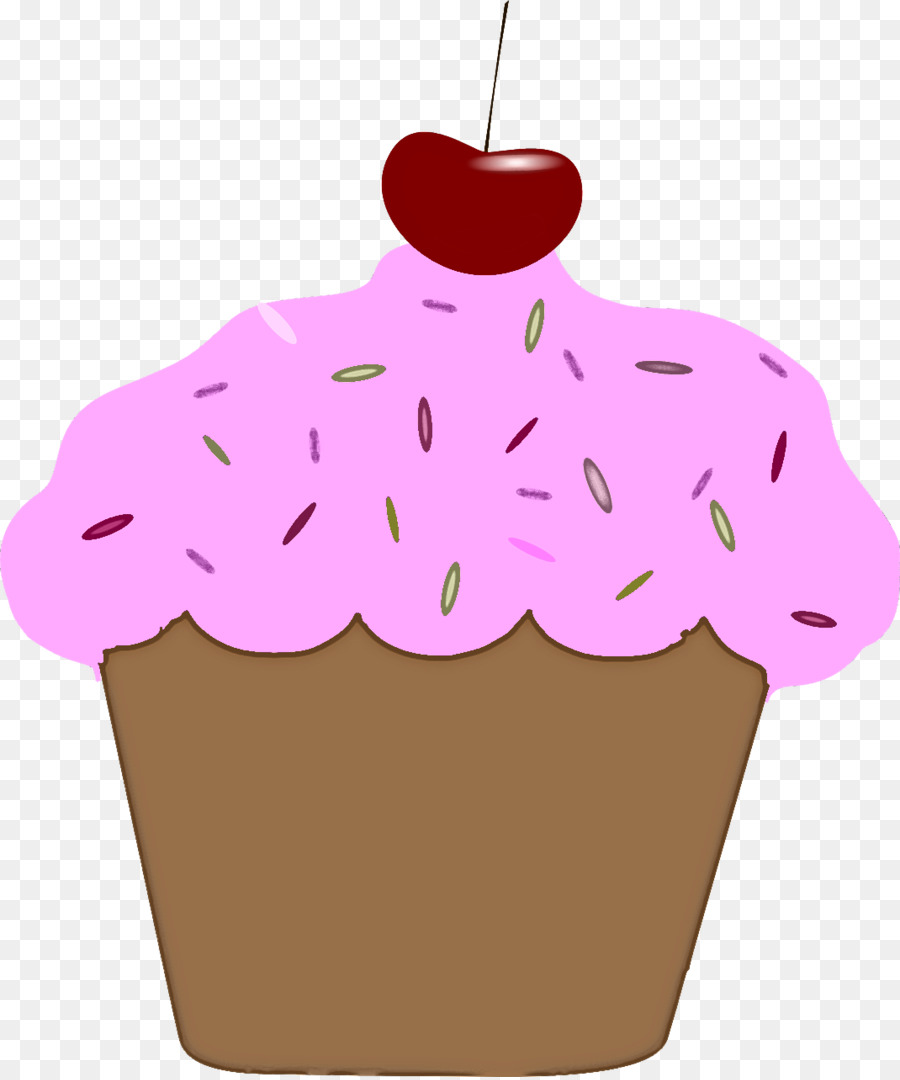 pink baking cup cupcake cherry dessert