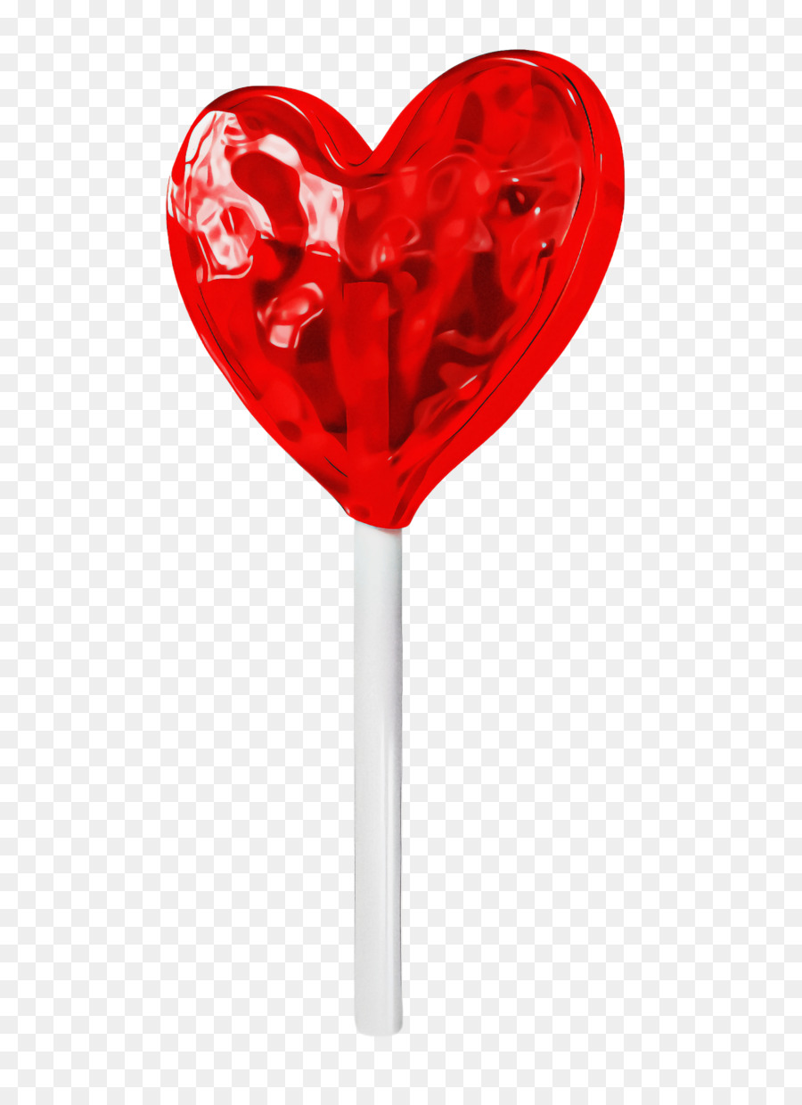 red heart lollipop candy confectionery