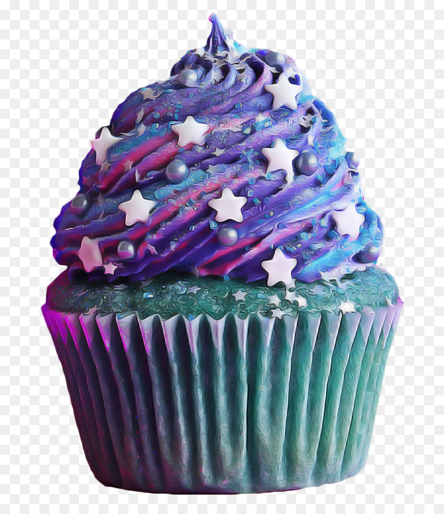 Cupcake Tasse lila violetten Kuchen backen - 