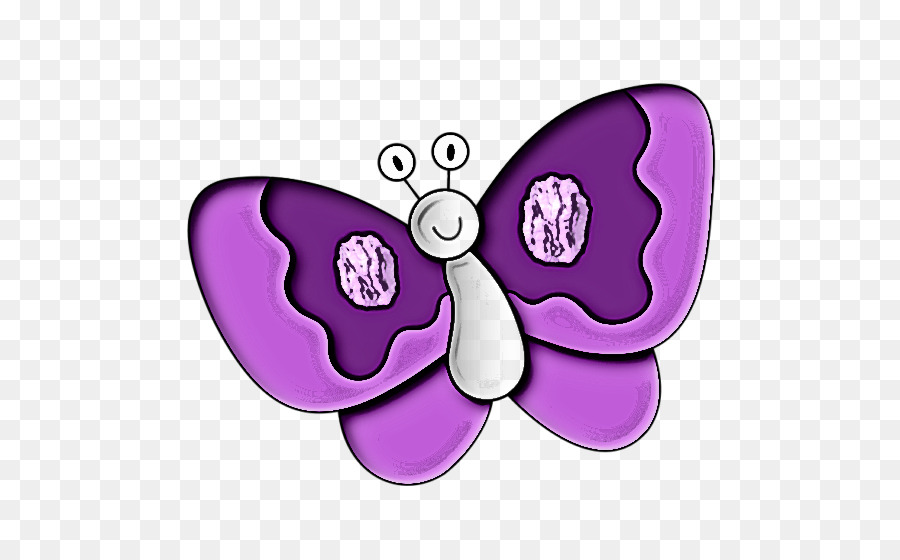 violette lila Schmetterlingsblumenblattmotten und -schmetterlinge - 