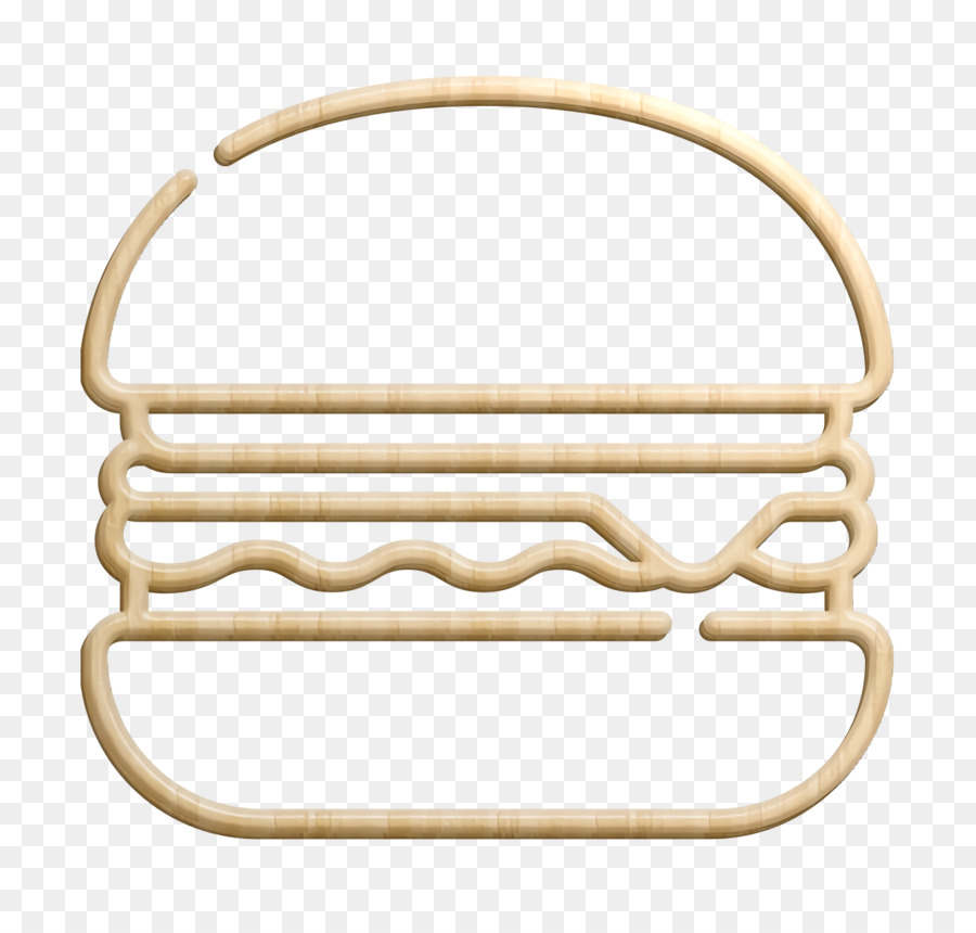 Biểu tượng thức ăn nhanh Biểu tượng Burger - 