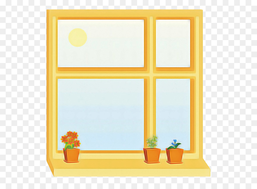 yellow rectangle furniture window