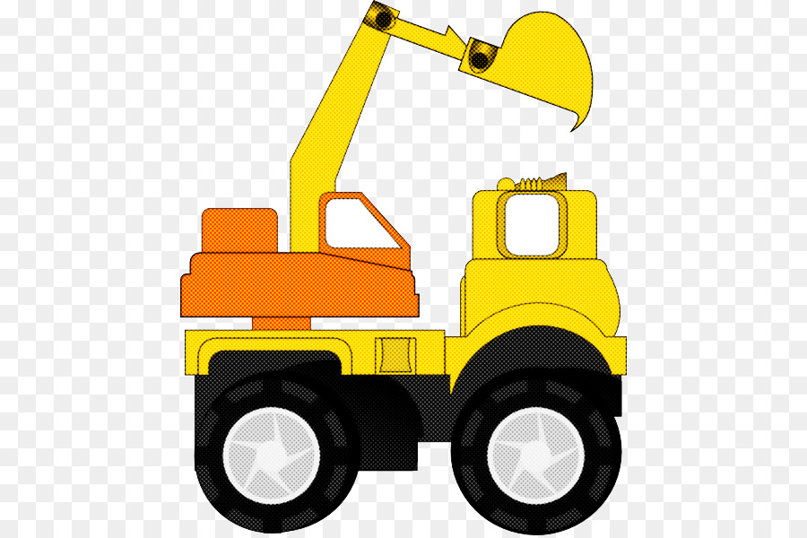 transport yellow vehicle line construction equipment