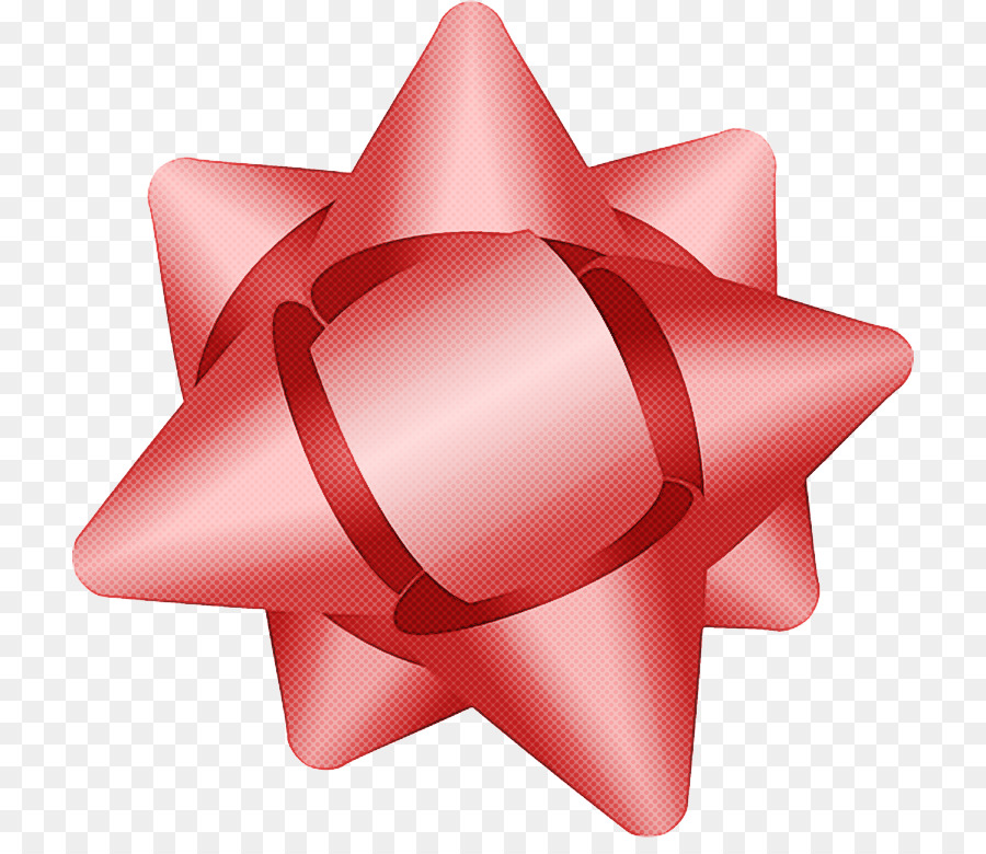 red pink ribbon star