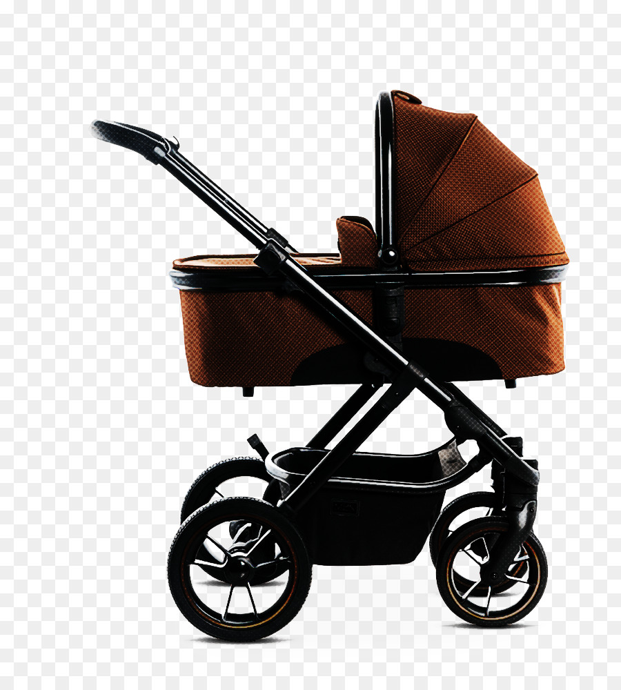 Kinderwagen Babyartikel braun Fahrzeug beige - 
