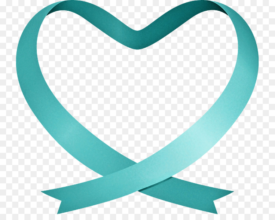 simbolo del cuore verde acqua turchese aqua - 