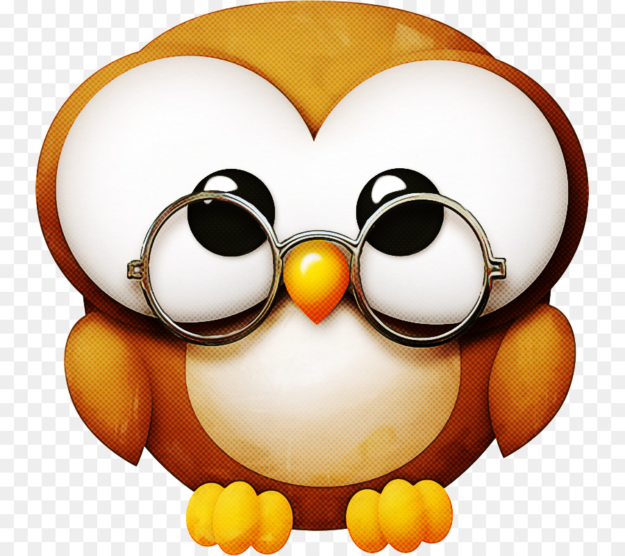 cartoon bird flightless bird owl smile