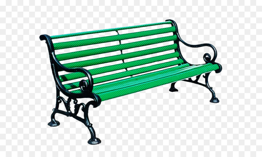 furniture outdoor bench green bench line