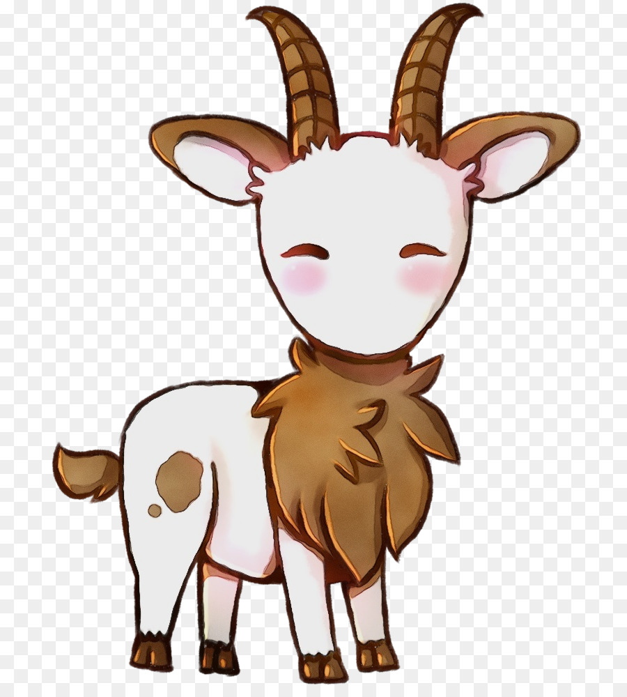 goats goat cartoon goat-antelope snout png download - 811*985 - Free  Transparent Watercolor png Download. - CleanPNG / KissPNG