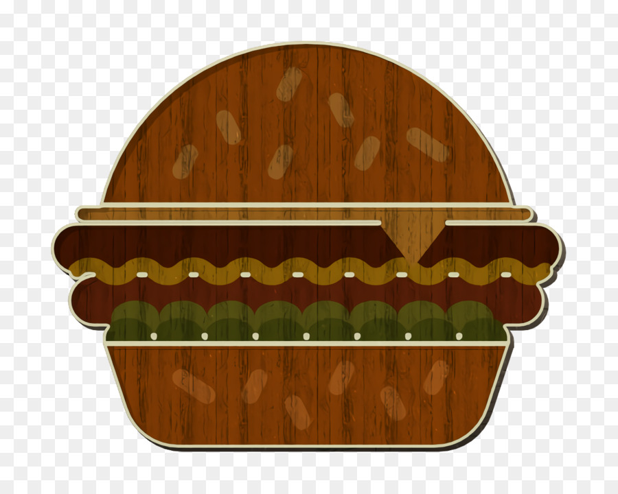 Biểu tượng Hamburger Biểu tượng thực phẩm Gastronomy Set icon - 
