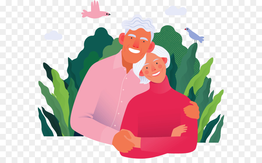 cartoon amore - medicina diurna per anziani