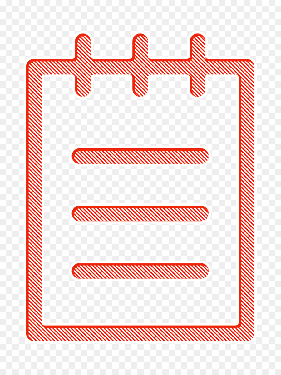 Memo icon interface icon Notebook icon