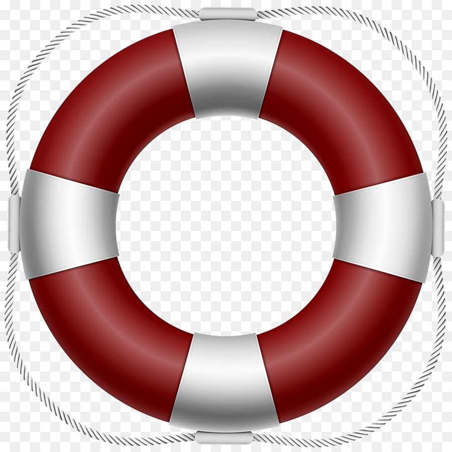 salvagente giubbotto di salvataggio rosso cerchio di dispositivi di protezione individuale - 