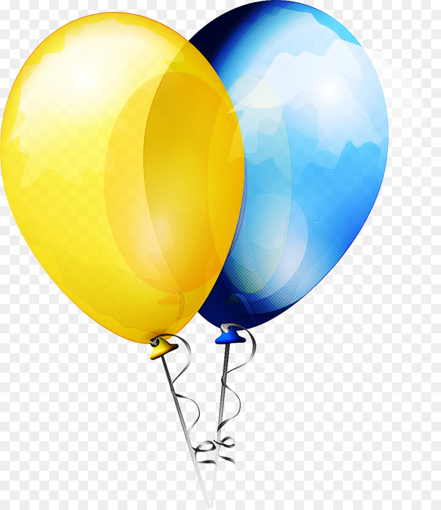 Ballon Party liefern gelb - 