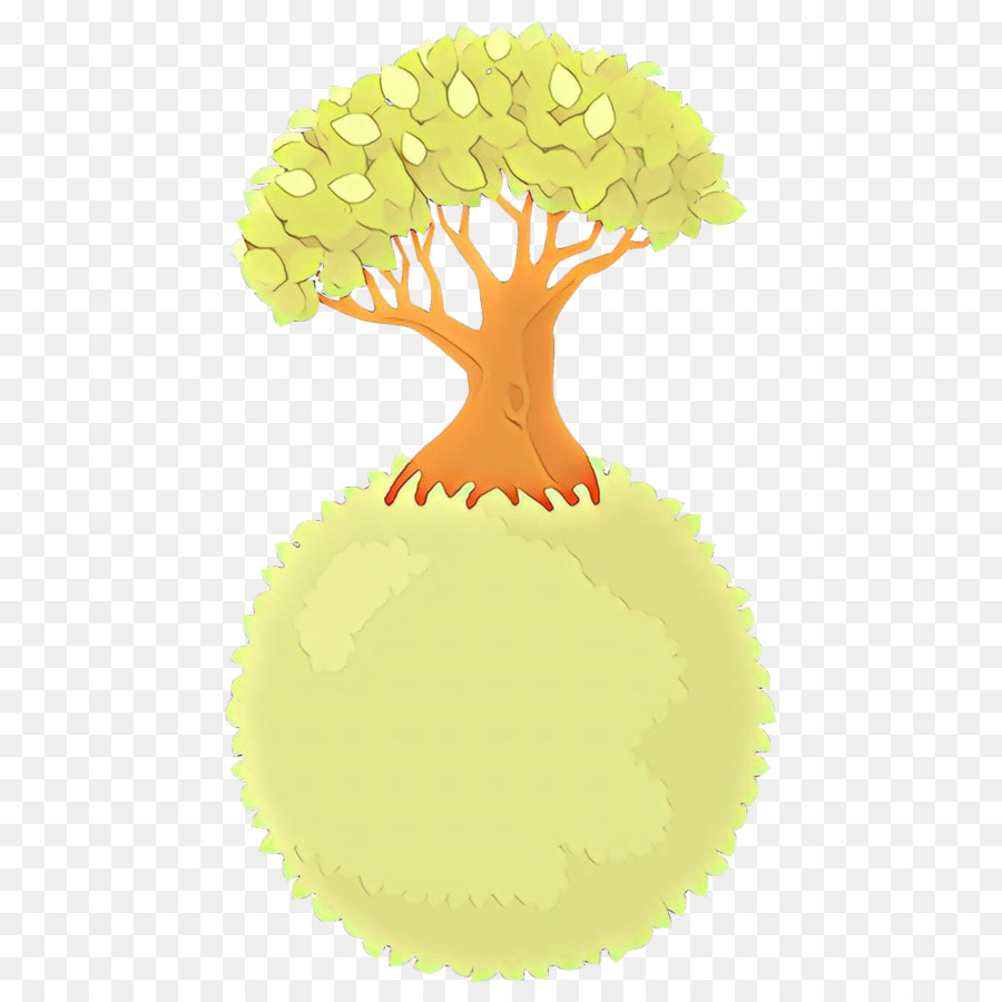 gelbe Baum Pom-Pom-Pflanze - 