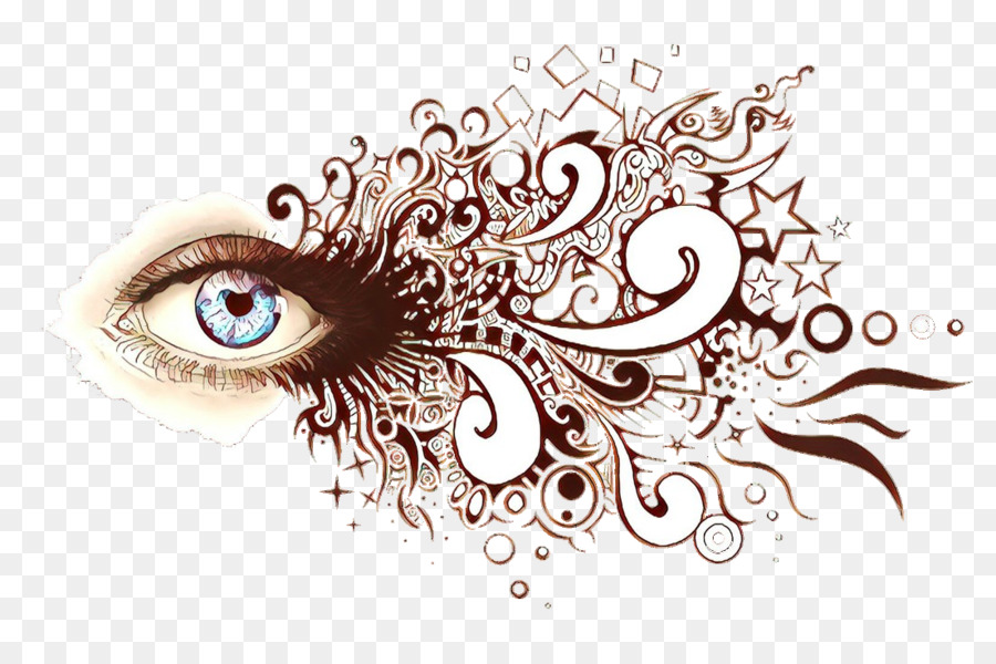 head pattern eye drawing visual arts