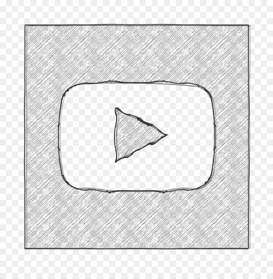 Youtube-Symbol Feste Social Media-Logos-Symbol - 
