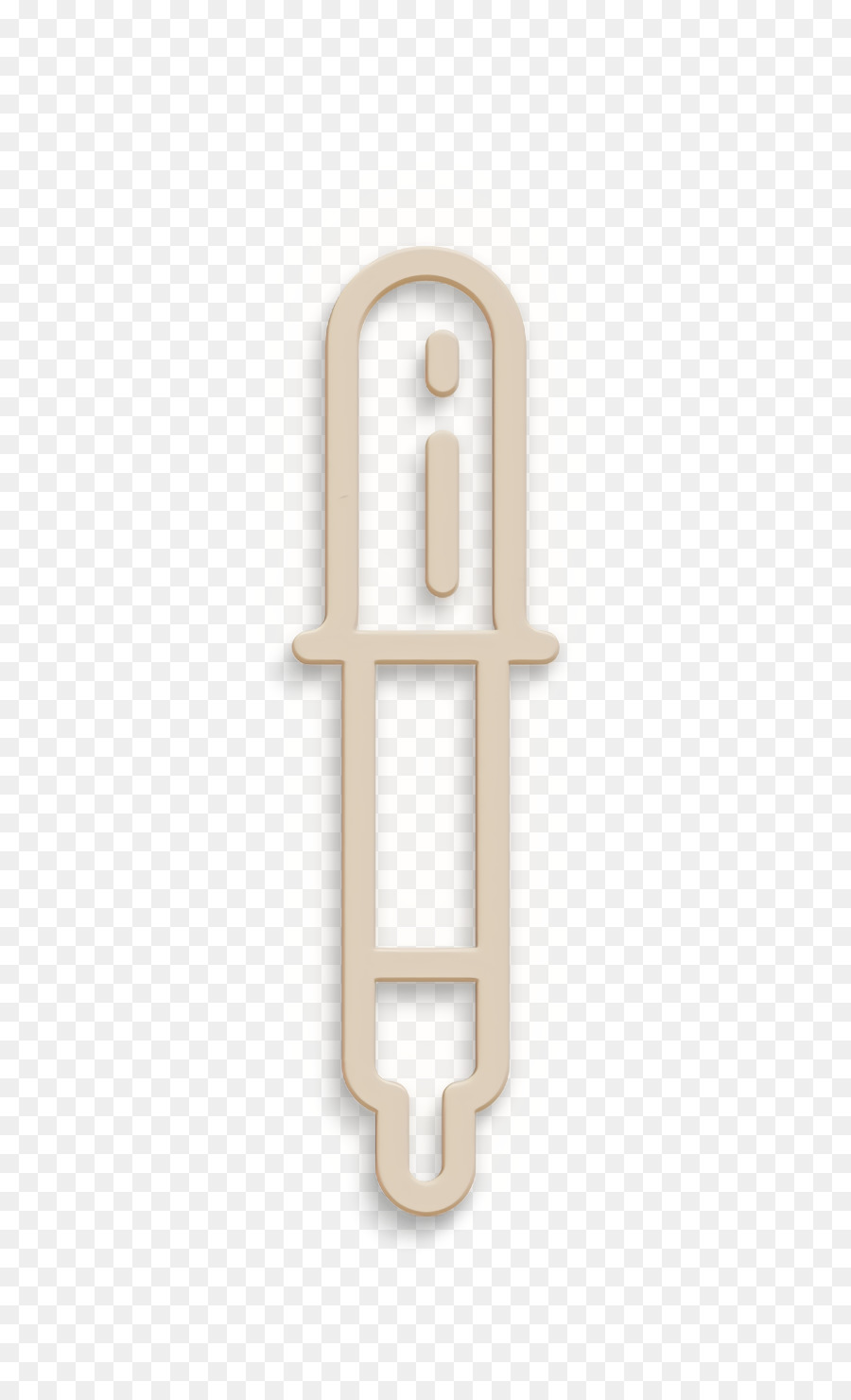 Laborsymbol Pipettensymbol Wissenschaftsstudiensymbol - 