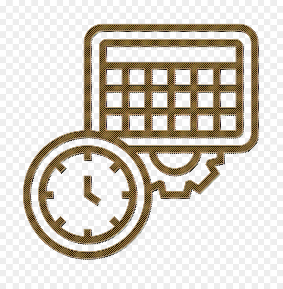 Kalendersymbol STEM-Symbol Zeitplansymbol - 